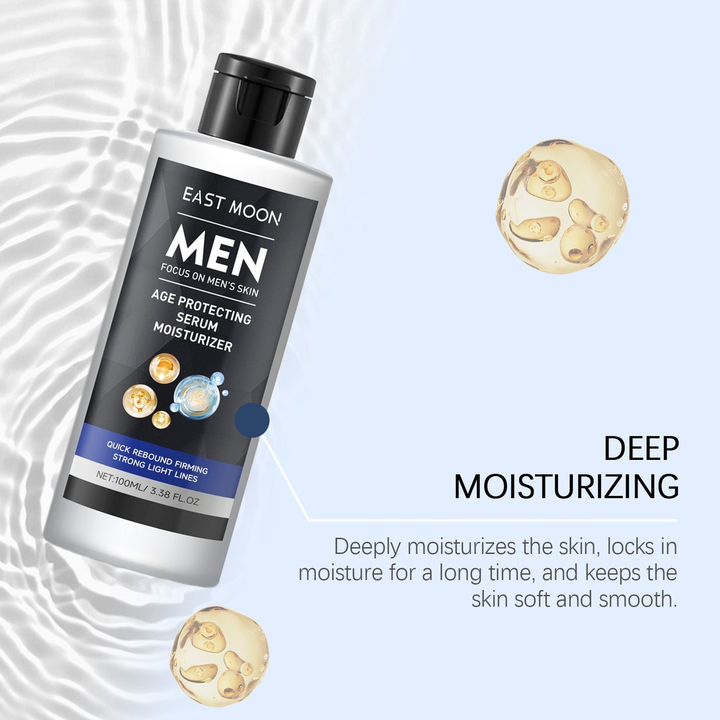Men's Face Care Set Hydrating Toner & Firming Cream