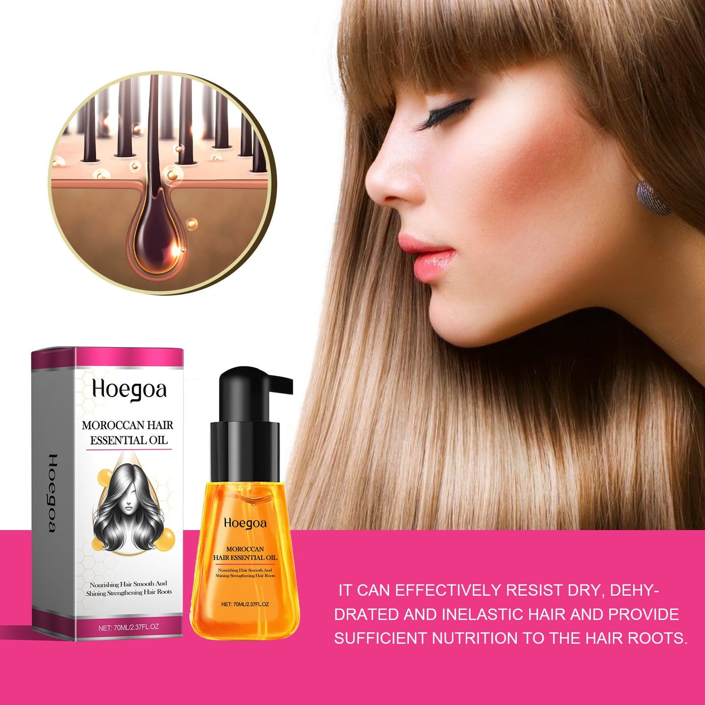 Nourishing Oil Treatment for Dry and Damaged Hair