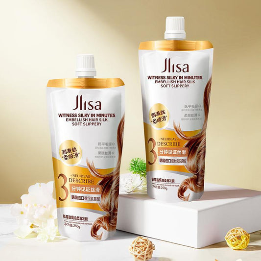Protein Strand Nourishing Oil Silky Hair Mask Tame Frizz
