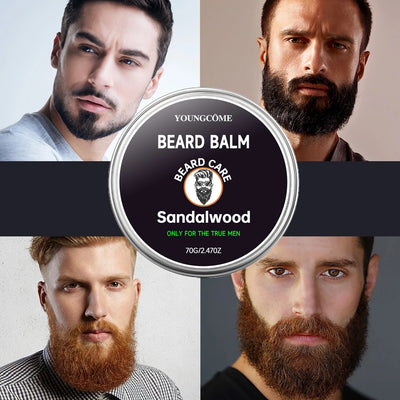 Growth Beard Care Oil Beard Cream Thicker More Full Thicken Hair For Men Grooming Treatment Clean Repair Moisturizing Travel Fac