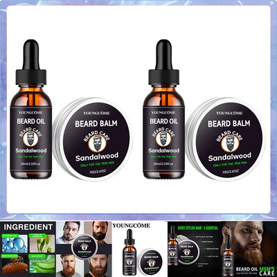 Growth Beard Care Oil Beard Cream Thicker More Full Thicken Hair For Men Grooming Treatment Clean Repair Moisturizing Travel Fac