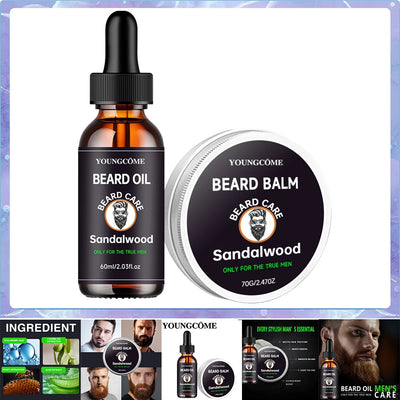 Growth Beard Care Oil Beard Cream Thicker More Full Thicken Hair For Men Grooming Treatment Clean Repair Moisturizing Travel Fac