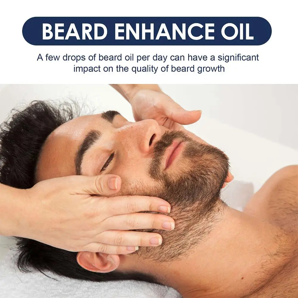 30ml Beard Care Oil For Men Beard Growth Grooming Kit Soften Strengthen Styling Beard Oil Thicker Nourish Beard Serum Beard Care